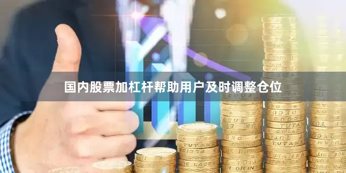 国内股票加杠杆帮助用户及时调整仓位